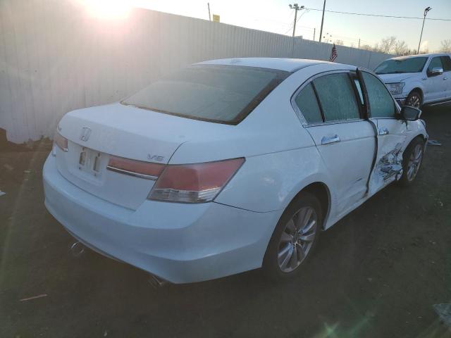 1HGCP3F86CA041742 - 2012 HONDA ACCORD EXL WHITE photo 3