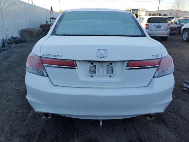 1HGCP3F86CA041742 - 2012 HONDA ACCORD EXL WHITE photo 6