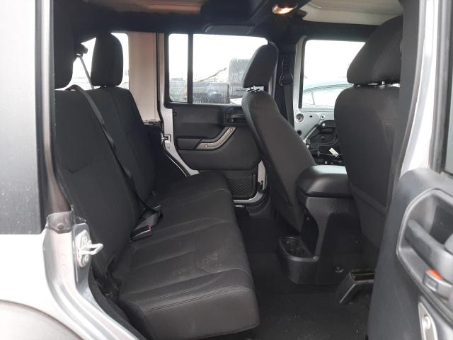 1C4BJWDG1GL103744 - 2016 JEEP WRANGLER U SPORT ვერცხლისფერი ფოტო 10