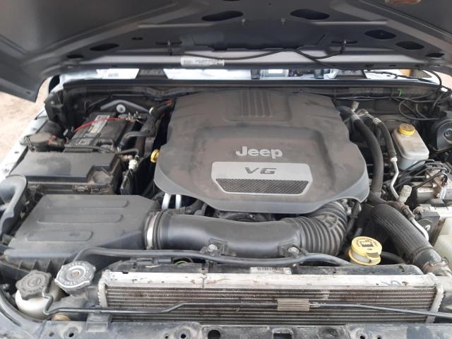 1C4BJWDG1GL103744 - 2016 JEEP WRANGLER U SPORT ვერცხლისფერი ფოტო 11