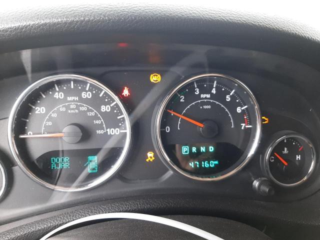 1C4BJWDG1GL103744 - 2016 JEEP WRANGLER U SPORT ვერცხლისფერი ფოტო 9