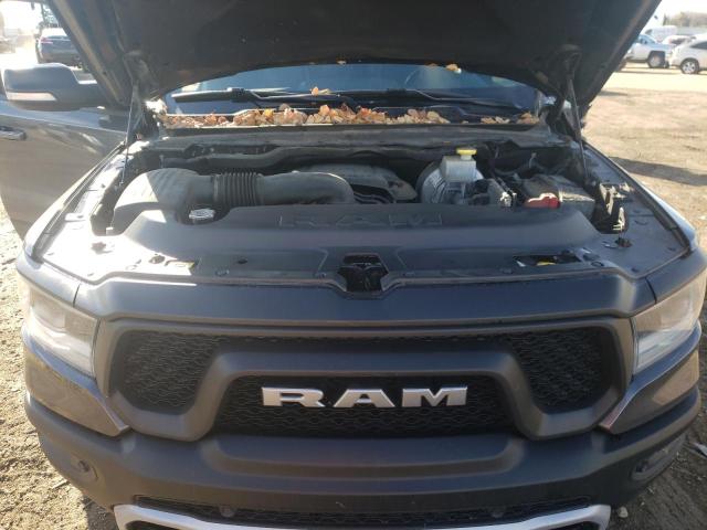 1C6SRFLT1KN663906 - 2019 RAM 1500 REBEL GRAY photo 11