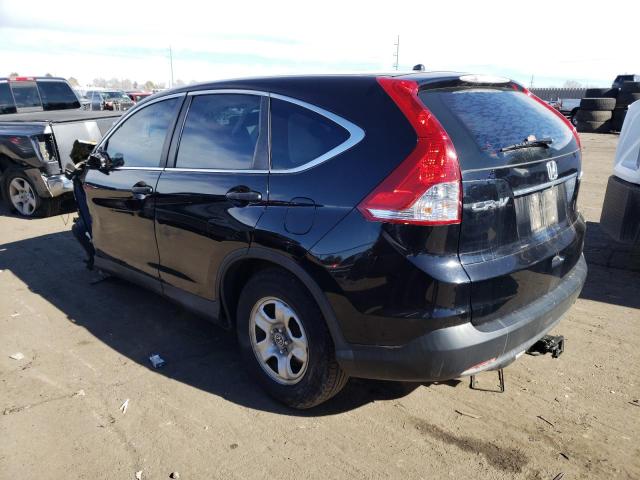 2HKRM4H39EH694831 - 2014 HONDA CR-V LX BLACK photo 2