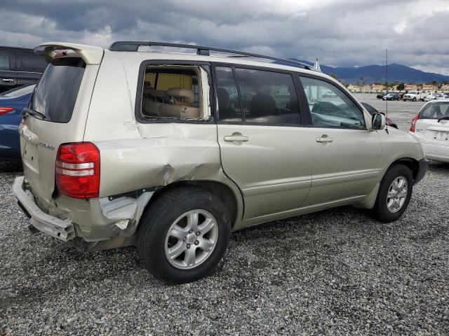 JTEGF21A510024372 - 2001 TOYOTA HIGHLANDER TAN photo 3