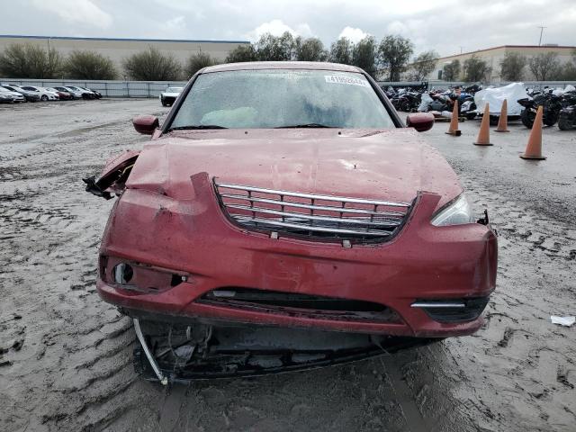 1C3CCBAB6EN231077 - 2014 CHRYSLER 200 LX RED photo 5