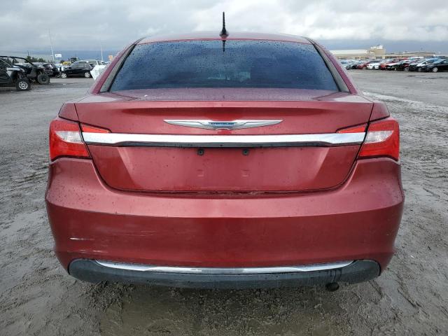 1C3CCBAB6EN231077 - 2014 CHRYSLER 200 LX RED photo 6