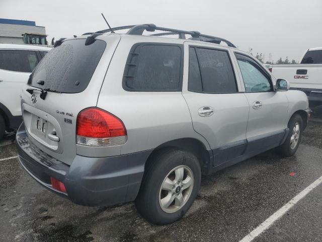 KM8SC13E85U865548 - 2005 HYUNDAI SANTA FE GLS SILVER photo 3