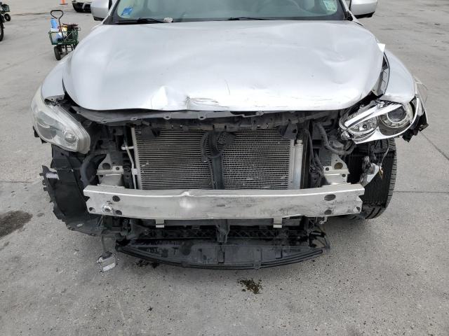 5N1AL0MM5DC350720 - 2013 INFINITI JX35 SILVER photo 12