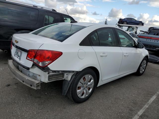 1G1PA5SG4F7290531 - 2015 CHEVROLET CRUZE LS WHITE photo 3