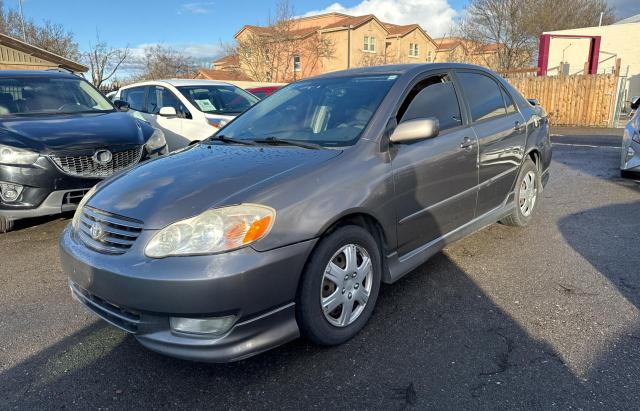 1NXBR32EX4Z223066 - 2004 TOYOTA COROLLA CE GRAY photo 2