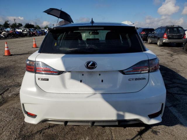 JTHKD5BH6G2270022 - 2016 LEXUS CT 200 WHITE photo 6