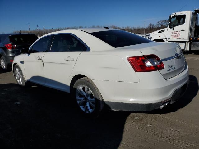 1FAHP2EWXBG146042 - 2011 FORD TAURUS SEL WHITE photo 2