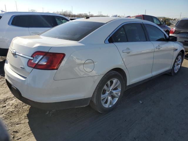 1FAHP2EWXBG146042 - 2011 FORD TAURUS SEL WHITE photo 3