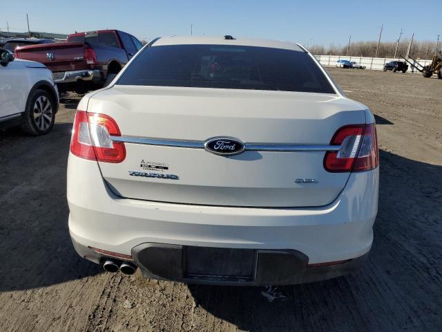 1FAHP2EWXBG146042 - 2011 FORD TAURUS SEL WHITE photo 6