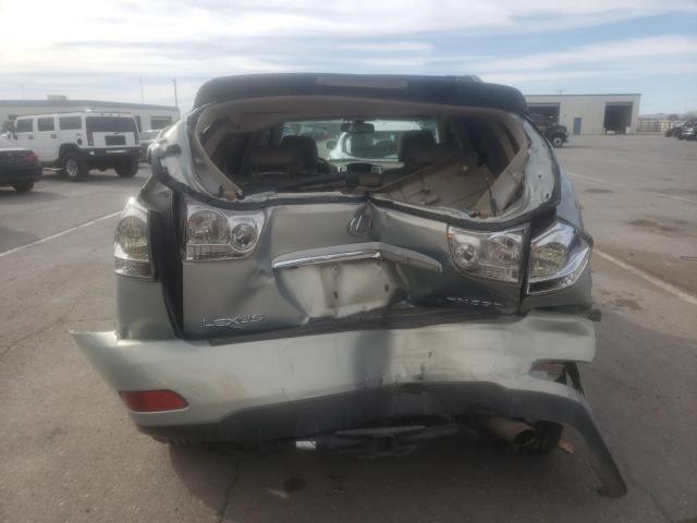 2T2GK31U19C058290 - 2009 LEXUS RX 350 SILVER photo 6