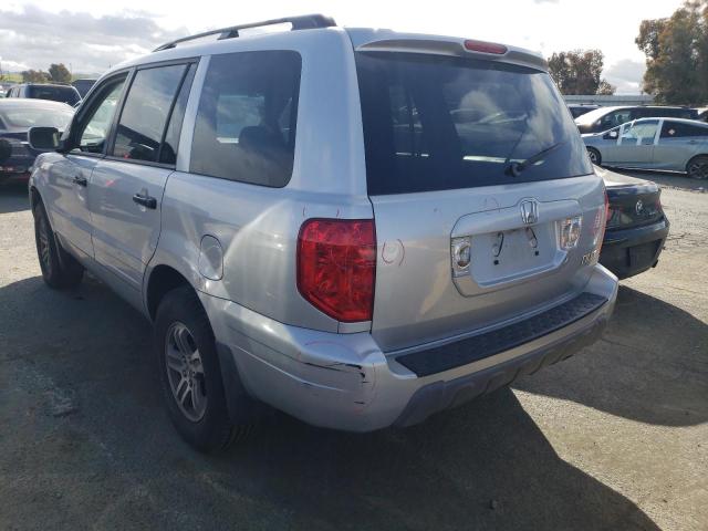 2HKYF18474H599549 - 2004 HONDA PILOT EX SILVER photo 2