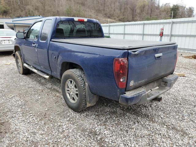 1GCKTCDE9A8135813 - 2010 CHEVROLET COLORADO LT BLUE photo 2