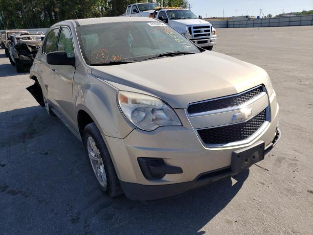 2GNALBEK9C1119179 - 2012 CHEVROLET EQUINOX LS GOLD photo 1