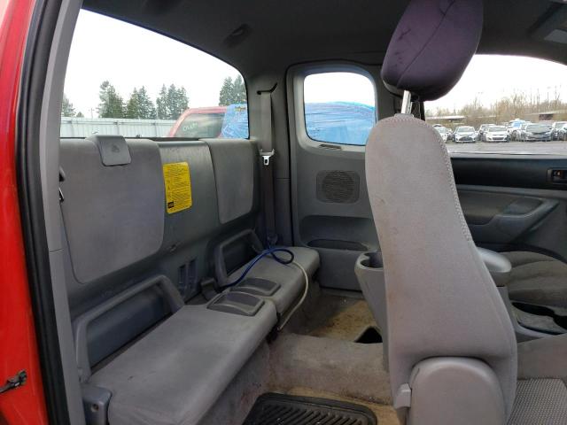 5TEUX42N38Z528110 - 2008 TOYOTA TACOMA ACCESS CAB წითელი ფოტო 10