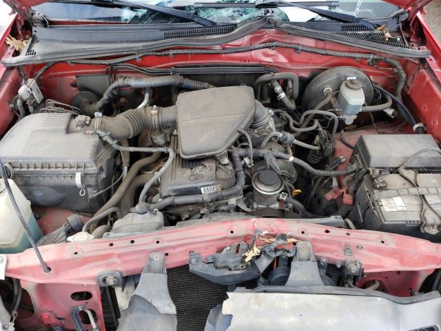 5TEUX42N38Z528110 - 2008 TOYOTA TACOMA ACCESS CAB წითელი ფოტო 11