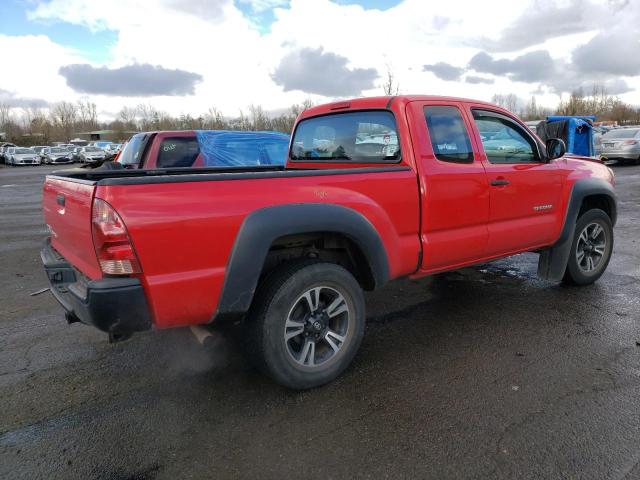 5TEUX42N38Z528110 - 2008 TOYOTA TACOMA ACCESS CAB წითელი ფოტო 3