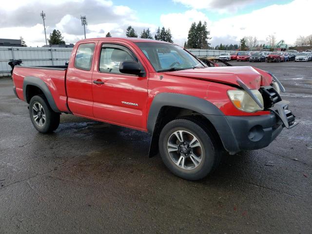 5TEUX42N38Z528110 - 2008 TOYOTA TACOMA ACCESS CAB RED photo 4