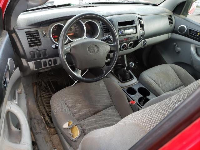 5TEUX42N38Z528110 - 2008 TOYOTA TACOMA ACCESS CAB წითელი ფოტო 8