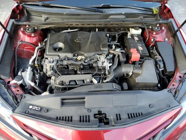 4T1B11HK8JU505744 - 2018 TOYOTA CAMRY L BURGUNDY photo 11