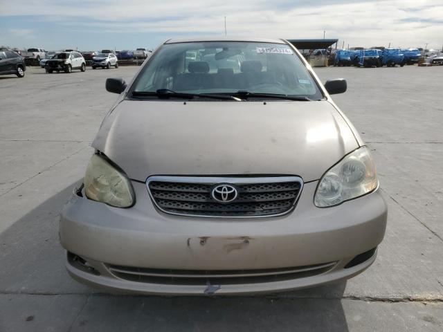 2T1BR32E07C796676 - 2007 TOYOTA COROLLA CE TAN photo 5