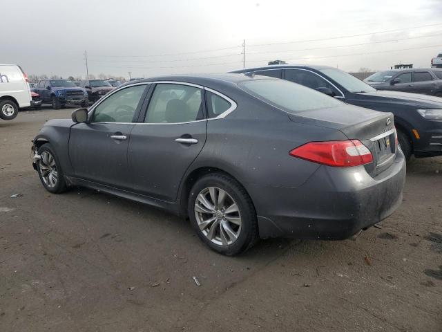 JN1BY1AR0DM601284 - 2013 INFINITI M37 X GRAY photo 2