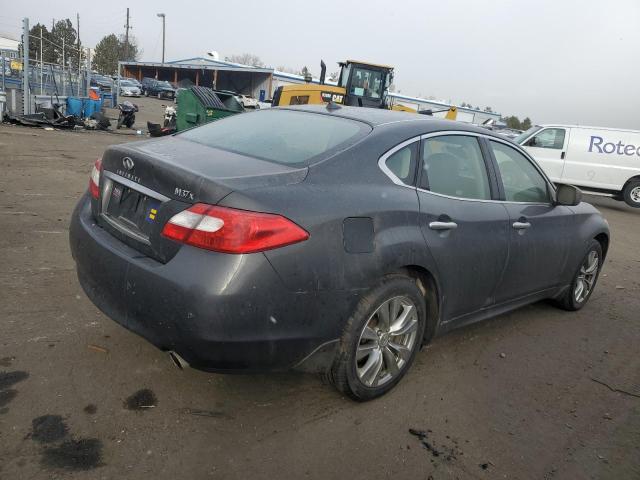 JN1BY1AR0DM601284 - 2013 INFINITI M37 X GRAY photo 3