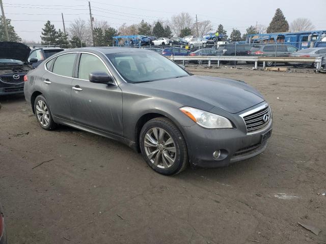 JN1BY1AR0DM601284 - 2013 INFINITI M37 X GRAY photo 4