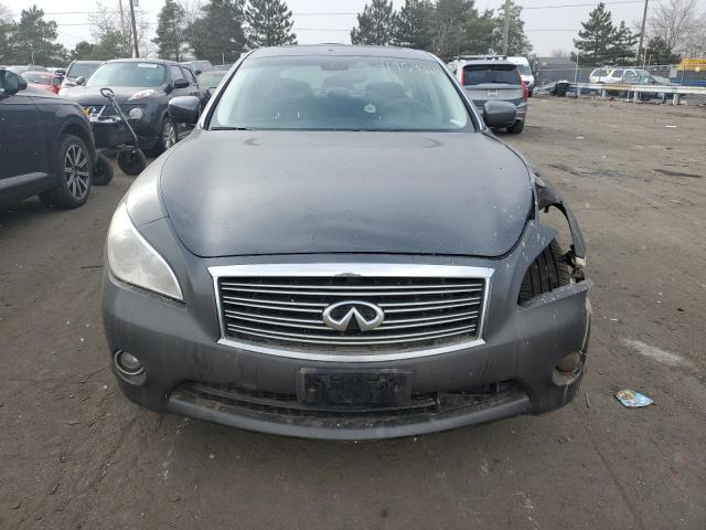 JN1BY1AR0DM601284 - 2013 INFINITI M37 X GRAY photo 5