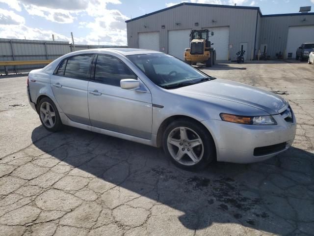 19UUA66225A079250 - 2005 ACURA TL SILVER photo 4