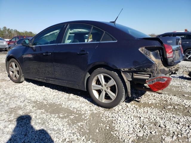 1G1PE5SB2E7135693 - 2014 CHEVROLET CRUZE LT BLUE photo 2