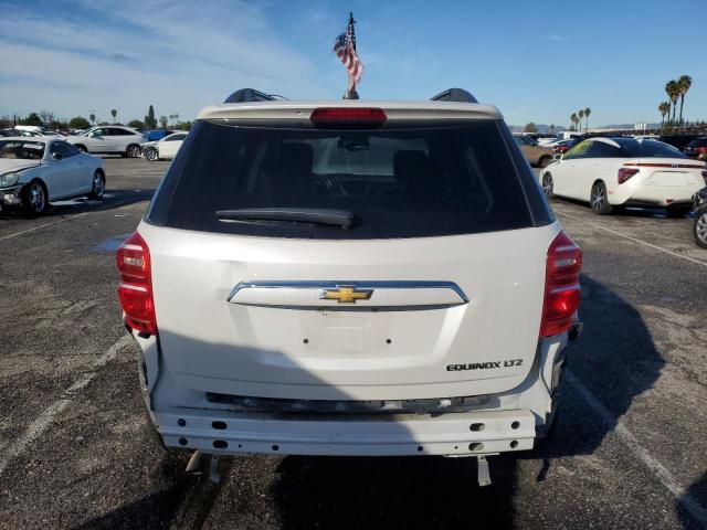 2GNALDEK7G6216286 - 2016 CHEVROLET EQUINOX LTZ WHITE photo 6