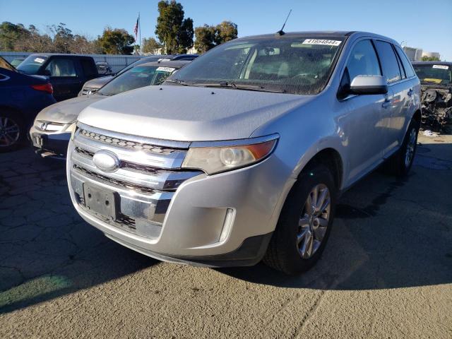 2FMDK4KC6BBB48452 - 2011 FORD EDGE LIMITED SILVER photo 1