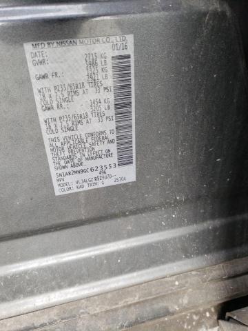 5N1AR2MN9GC623553 - 2016 NISSAN PATHFINDER S Gümüş foto 14