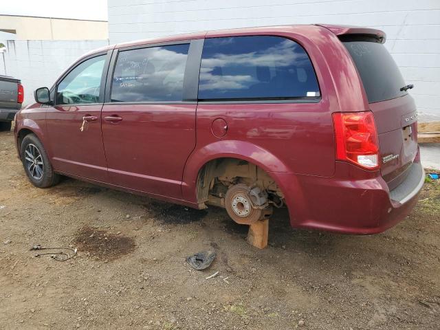 2C4RDGEG2KR536628 - 2019 DODGE GRAND CARA GT BURGUNDY photo 2