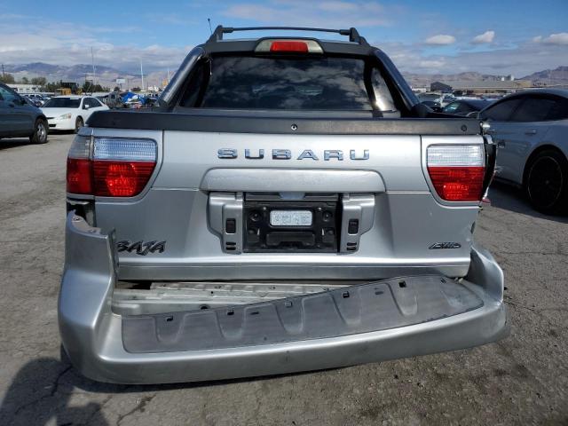 4S4BT62C157107708 - 2005 SUBARU BAJA SPORT SILVER photo 6