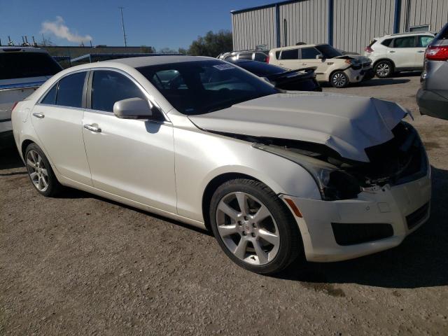 1G6AB5RA0D0159374 - 2013 CADILLAC ATS LUXURY WHITE photo 4