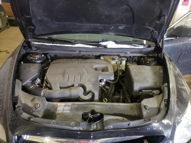 1G1ZC5E14BF380630 - 2011 CHEVROLET MALIBU 1LT შავი ფოტო 11