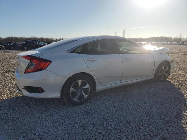 2HGFC2F66LH574936 - 2020 HONDA CIVIC LX WHITE photo 3