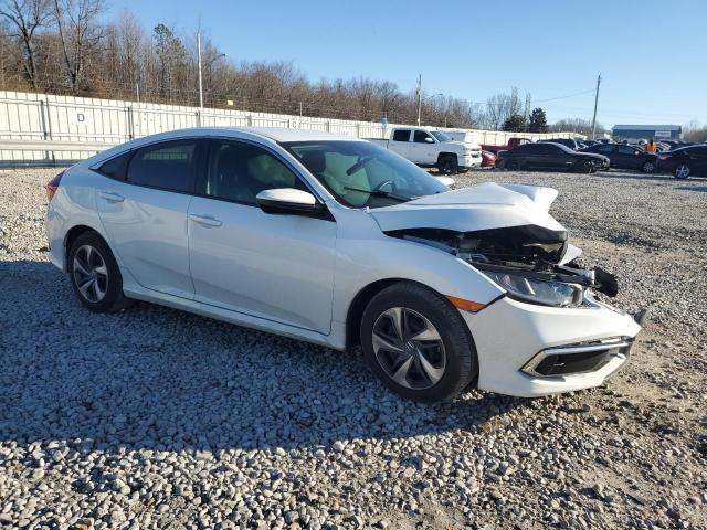 2HGFC2F66LH574936 - 2020 HONDA CIVIC LX WHITE photo 4