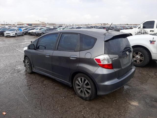 JHMGE8G55DC033546 - 2013 HONDA FIT SPORT GRAY photo 2