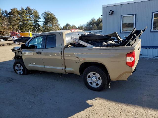 5TFUM5F15HX071703 - 2017 TOYOTA TUNDRA DOUBLE CAB SR/SR5 TAN photo 2