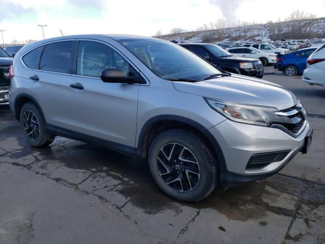 5J6RM4H43GL084716 - 2016 HONDA CR-V SE SILVER photo 4