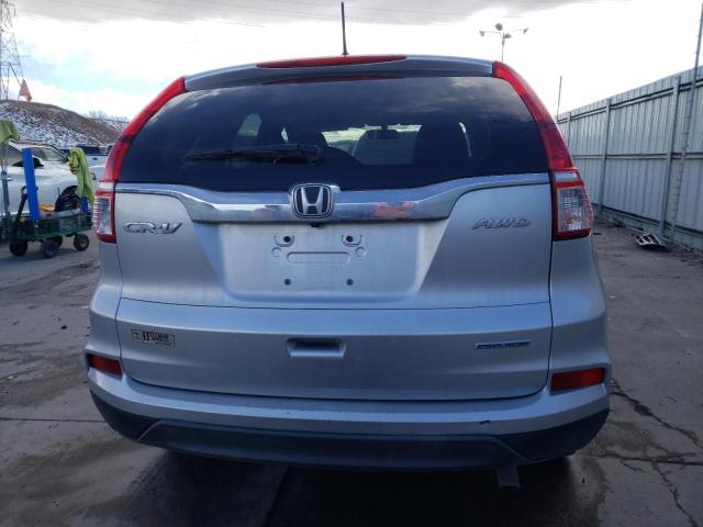 5J6RM4H43GL084716 - 2016 HONDA CR-V SE SILVER photo 6