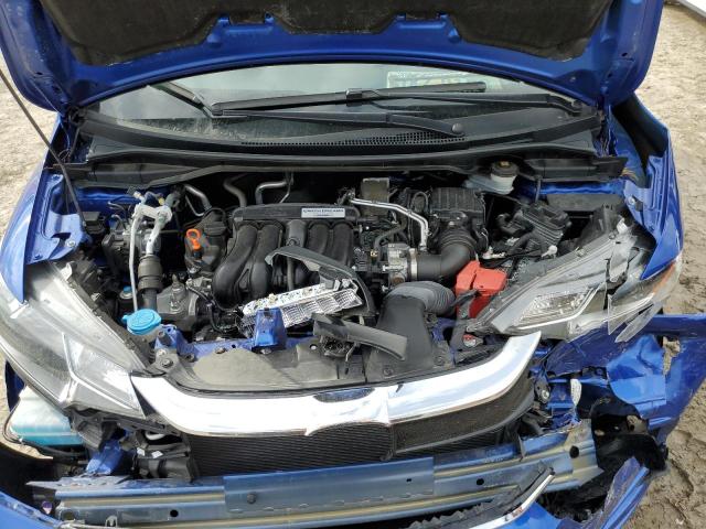 3HGGK5H49KM746915 - 2019 HONDA FIT LX BLUE photo 11