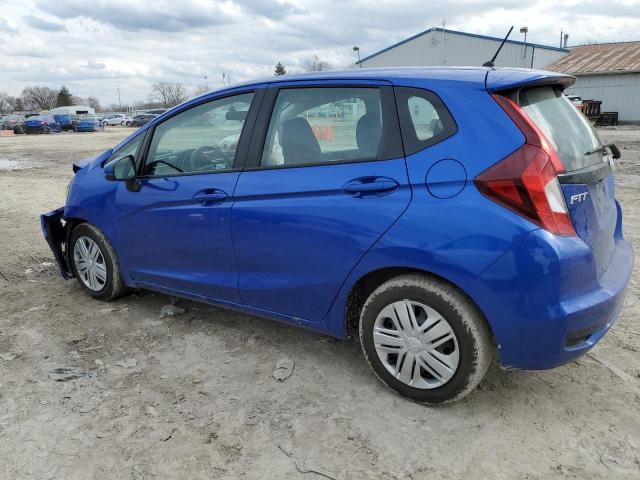 3HGGK5H49KM746915 - 2019 HONDA FIT LX BLUE photo 2